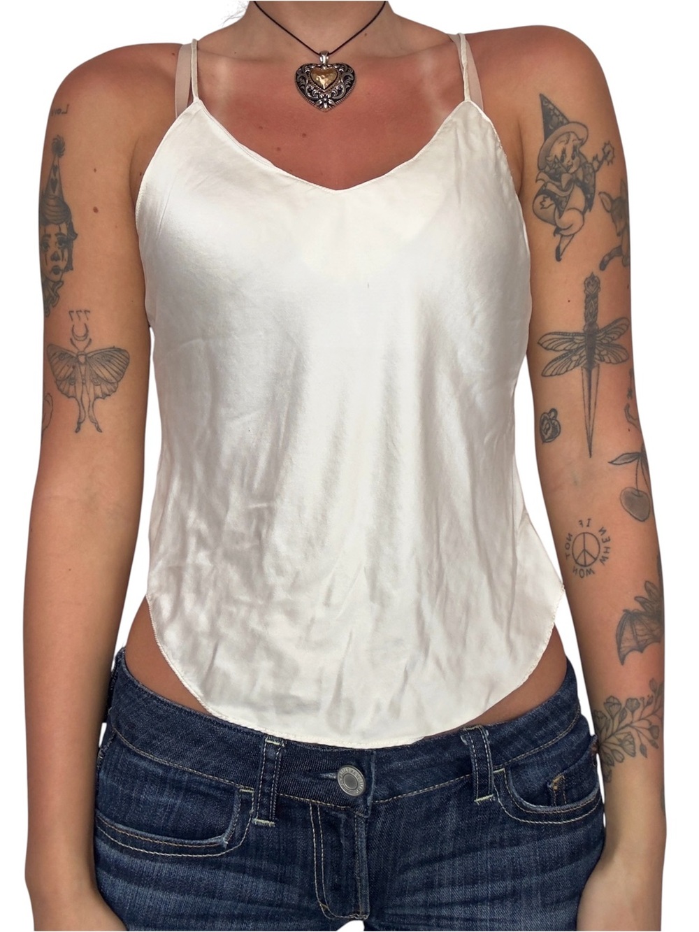 Vintage Gold Label Silk Victoria’s Secret top